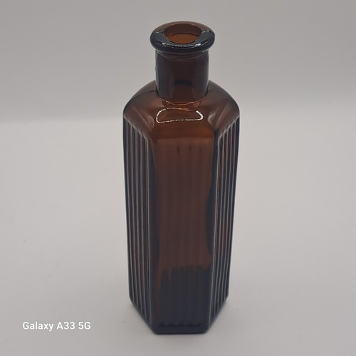 Nice golden amber - amber, ribbed