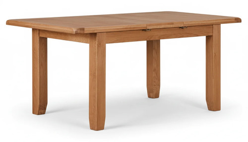 Rustic oak extending dining - extending,