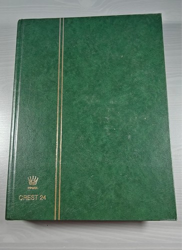 Green crest stock book - green, –