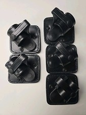 PWL RCL-3 C/18 & D/18 L/H HANDCUFF Rigid Cuff Holder Pouch Case Police Leather 