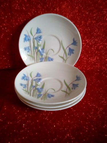 Four vintage shelley scilla - shelley, 'scilla'