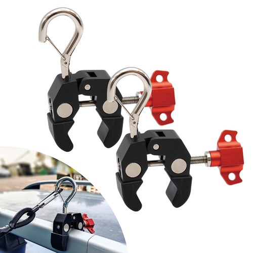 Car tent holder - hooks-, secure