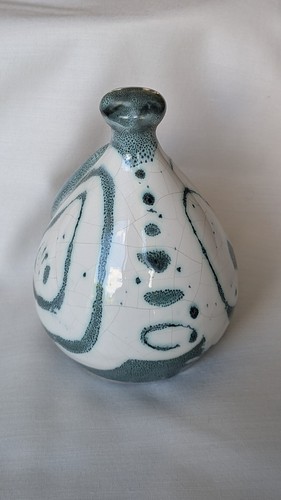 Studio pottery salt bucket - studio, 'salt