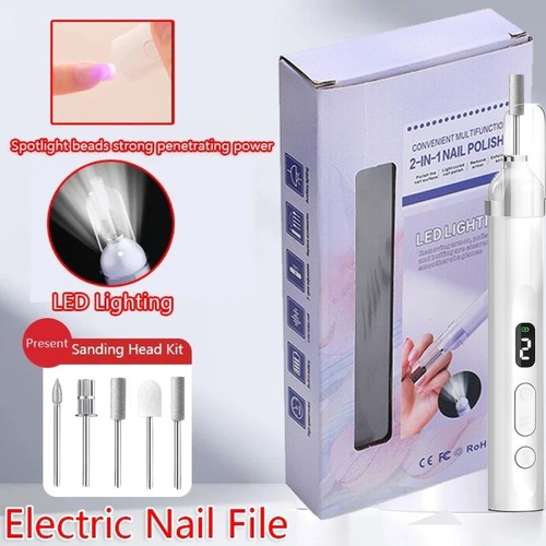 Cordless electric nail drill - nail,