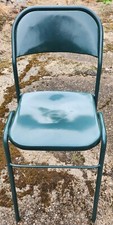 Funky Vintage 1950s Industrial Metal Chair 