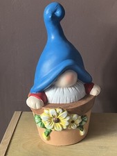 Latex Mould To Make This Flowerpot Gnome Ornament, Garden Mold Concrete