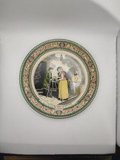 Adams 1920s Cries of London Plate X2 Knives Scissors Razors + Hot Gingerbread 