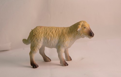 Plastic sheep toy - plastic,