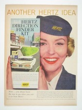 Vintage Hertz Car Rental