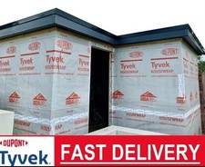 ✂️Tyvek Housewrap Timber Frame Breather Membrane 1.4m Wide Buy from 1m to 30m✂️