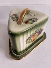 Vintage cheese butter dish