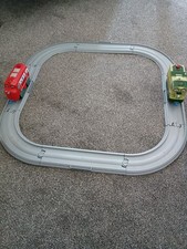 Chuggington two Engines Dunbar And Wilson With Small Track