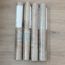 4 Rolls Brown Wallpaper
