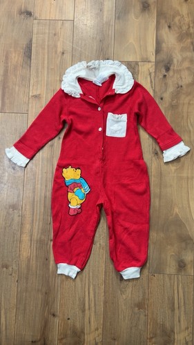 Vtg disney winnie - pooh, red