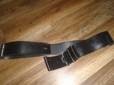 BLACK PATENT PLASTIC CROSS