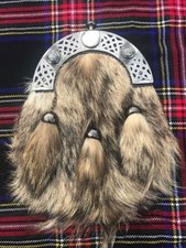 Scottish kilt sporran - scottish,