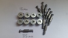8 x Strong Locking Bolts 35 mm