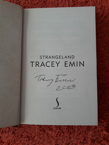 Signed tracey emin - by,