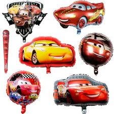 Lightning McQueen Car Foil Balloon – Disney Birthday Party Decoration