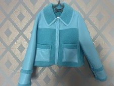 Miss Selfridge Blue Faux