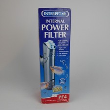 Interpet Internal Power Filter PF4 182 litre Aquarium Filtration Fish Tank