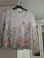 Florence and Fred White Blouse