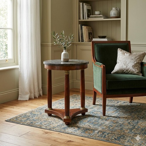 Small antique table empire - small,
