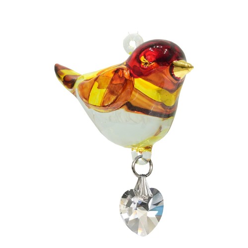 Suncatcher glass bird crystal - glass,