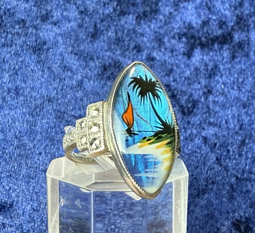 Vintage art deco tlm - art, sterling