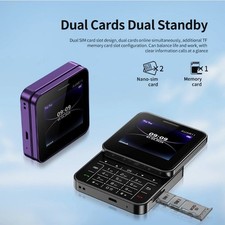 Unlocked SERVO Mini Rotating Sliding GSM Mobile Cell Phones Speed Dail Dual SIM