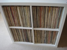Massive Job Lot of 400 Vintage Vinyl LP Records – Mixed Genres & Artists