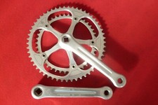 Vintage Stronglight  Double Alloy Crankset Chainset 52/42 L: 172.5mm, France VGC