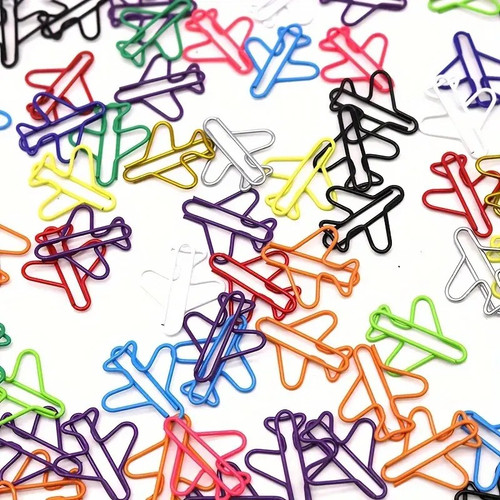 Aeroplane paper clips plane - aeroplane,