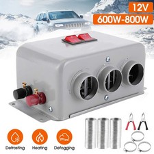 800W 12V Electric Car Heater Heating Fan Defogger Defroster Demister Portable UK