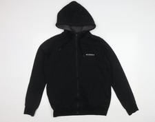McKenzie Men's Black Hooded Full Zip Jacket L