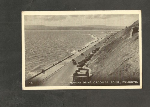 Postcard devon exmouth marine - exmouth,
