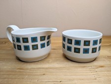 50s 70s Vintage Midwinter Berkley Milk Jug & Sugar Bowl Stylecraft MCM Retro