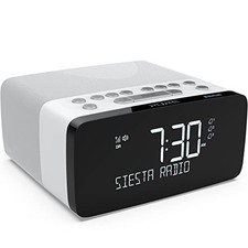 Digital DAB/FM Radio Alarm Clock with Bluetooth & Wireless Phone Charging