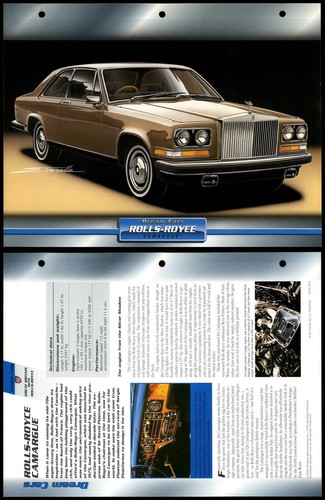 Rolls royce camargue 1975 - rolls-royce,
