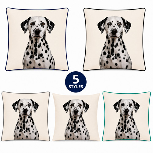 Dalmatian cushion cover - cushion,