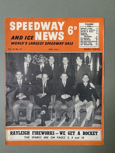 Speedway and ice news magazine - and,