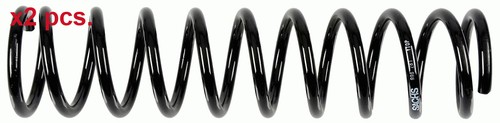 Pcs rear coil springs set - pcs,