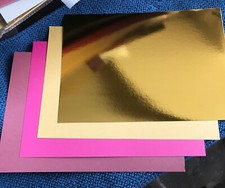 A4 Gold Pink Yellow And Dark