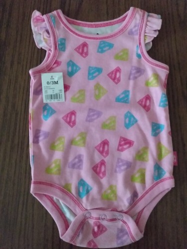 Supergirl baby girl bodysuit - baby,