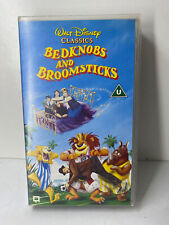Walt Disney Classics Bedknobs and Broomsticks On VHS Video Cassette Tape