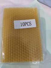 Beeswax sheets. Candle making Hobby and crafting. 