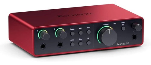 Focusrite scarlett 2i2 4rd - 2i2,