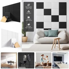12X Acoustic Wall Panel Tiles
