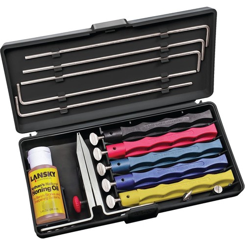 Lansky deluxe knife sharpening - lansky,