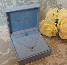 Ernest Jones 9ct White Gold Cz